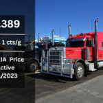 DOE or EIA diesel prices show a slight rise