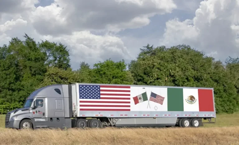 truck-is-moving-with-three-flags-on-it