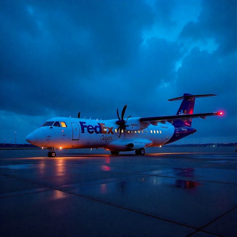 FedEx Acquires The World’s First Passenger-To-Cargo ATR 72-600 Aircraft