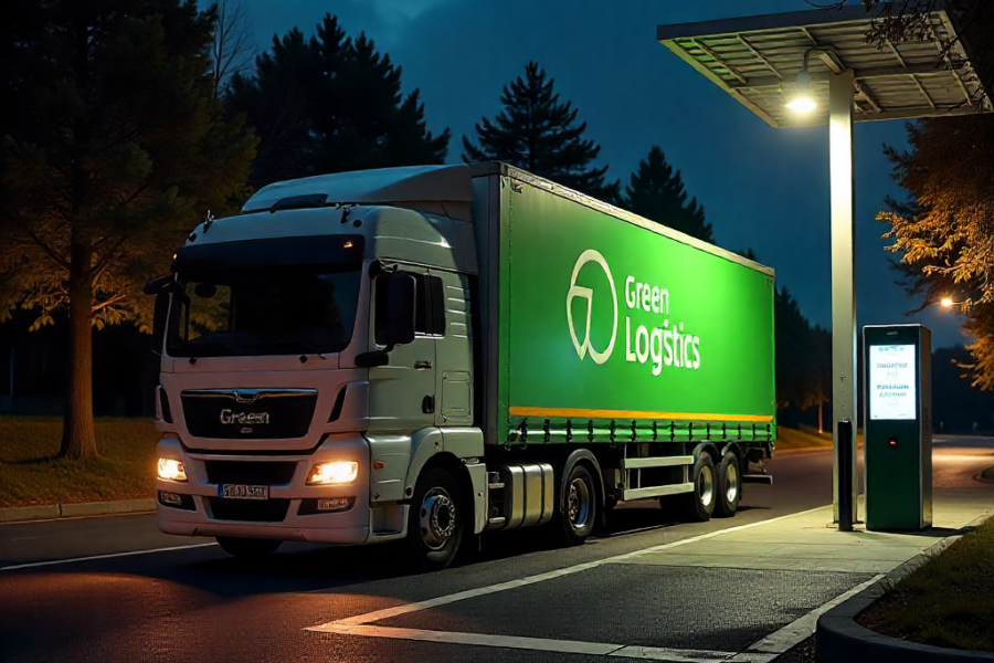 The Green Logistics Wave: Sustainable Shipping with EV Fleets, Eco-Packaging & Carbon Tracking